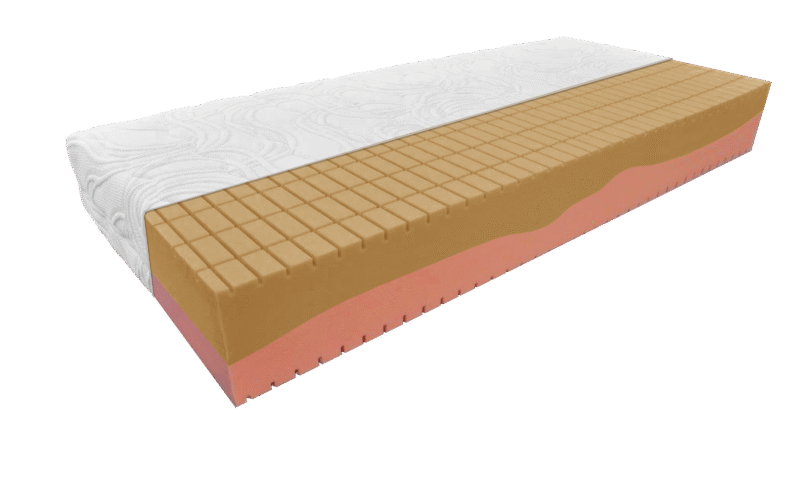 Matrace ze studené pěny s volbou tuhosti VIKING HARD