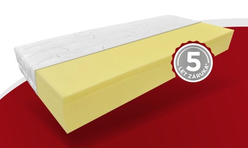Matrace z líné a studené pěny HARD LAZY